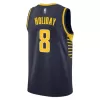 Men's Indiana Pacers Justin Holiday #8 Navy Swingman Jersey - Icon Edition - acejersey