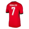 Men's Portugal RONALDO #7 Home Soccer Jersey Euro 2024 - acejersey