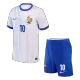 Kid's France MBAPPE #10 Away Jerseys Kit(Jersey+Shorts) Euro 2024 - acejersey
