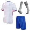 Kid's France Away Jersey Full Kit Euro 2024 - acejersey