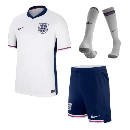 Men's England Home Jersey Full Kit Euro 2024 - acejersey