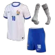 Kid's France MBAPPE #10 Away Jersey Full Kit Euro 2024 - acejersey