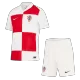 Men's Croatia Home Jersey (Jersey+Shorts) Kit Euro 2024 - acejersey