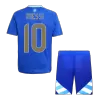 Kid's Argentina MESSI #10 Away Jerseys Kit(Jersey+Shorts) 2024 - acejersey