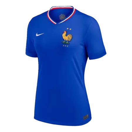 Women's France Home Soccer Jersey Euro 2024 - acejersey
