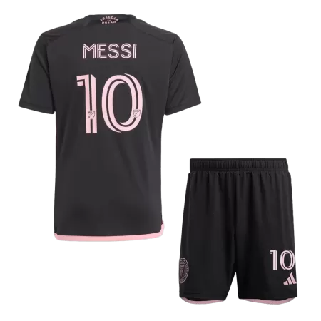 Kid's Inter Miami CF MESSI #10 Away Jerseys Kit(Jersey+Shorts) 2024 - acejersey