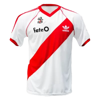 River Plate Home Retro Soccer Jersey 1986 - acejersey