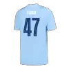 Men's Manchester City FODEN #47 Home Soccer Jersey 2023/24 UCL - Fans Version - acejersey