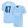 Men's Manchester City FODEN #47 Home Soccer Jersey 2023/24 UCL - Fans Version - acejersey