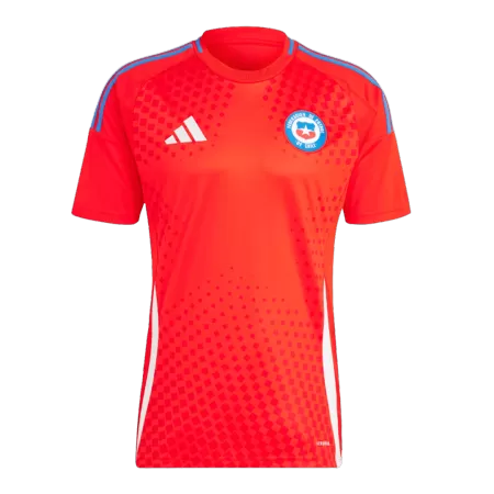 Men's Chile Home Soccer Jersey 2024 - acejersey