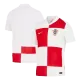Men's Croatia Home Soccer Jersey Euro 2024 - acejersey