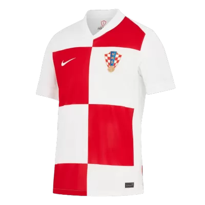 Men's Croatia Home Soccer Jersey Euro 2024 - acejersey