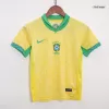 Kid's Brazil Home Jerseys Kit(Jersey+Shorts) 2024 - acejersey