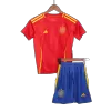 Kid's Spain Home Jerseys Kit(Jersey+Shorts) Euro 2024 - acejersey