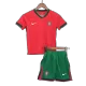 Kid's Portugal Home Jersey Full Kit Euro 2024 - acejersey