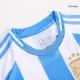 Kid's Argentina Home Jersey Full Kit Copa América 2024 - acejersey