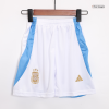 Kid's Argentina Home Jersey Full Kit Copa América 2024 - acejersey