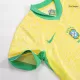 Kid's Brazil Home Jerseys Kit(Jersey+Shorts) 2024 - acejersey
