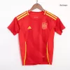 Kid's Spain Home Jerseys Kit(Jersey+Shorts) Euro 2024 - acejersey