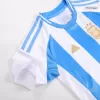 Kid's Argentina Home Jerseys Kit(Jersey+Shorts) Copa América 2024 - acejersey