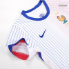 Kid's France Away Jerseys Kit(Jersey+Shorts) 2024 - acejersey