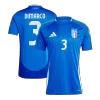 Men's Italy DIMARCO #3 Home Soccer Jersey Euro 2024 - acejersey