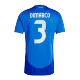 Men's Italy DIMARCO #3 Home Soccer Jersey Euro 2024 - acejersey