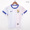 Kid's France Away Jerseys Kit(Jersey+Shorts) 2024 - acejersey