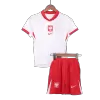 Kid's Poland Home Jerseys Kit(Jersey+Shorts) Euro 2024 - acejersey