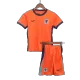 Kid's Netherlands Home Jersey Full Kit Euro 2024 - acejersey