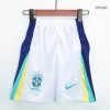 Kid's Brazil Away Jerseys Kit(Jersey+Shorts) Copa América 2024 - acejersey