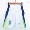 Kid's Brazil Away Jersey Full Kit Copa América 2024 - acejersey