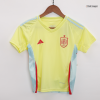 Kid's Spain Away Jersey Full Kit Euro 2024 - acejersey