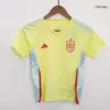 Kid's Spain Away Jerseys Kit(Jersey+Shorts) Euro 2024 - acejersey