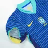 Kid's Brazil Away Jersey Full Kit Copa América 2024 - acejersey