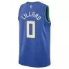 Men's Milwaukee Bucks Damian Lillard #0 Swingman Jersey 2023/24 - City Edition - acejersey