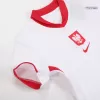 Kid's Poland Home Jerseys Kit(Jersey+Shorts) Euro 2024 - acejersey