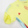 Kid's Spain Away Jerseys Kit(Jersey+Shorts) Euro 2024 - acejersey