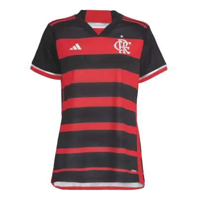 Women's CR Flamengo Home Soccer Jersey 2024/25 - acejersey