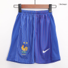 Kid's France Away Jerseys Kit(Jersey+Shorts) 2024 - acejersey