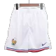 France Home Soccer Shorts Euro 2024 - acejersey
