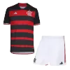 Men's CR Flamengo Home Jersey (Jersey+Shorts) Kit 2024/25 - acejersey