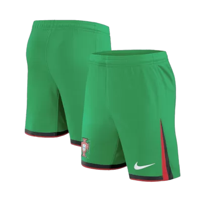 Portugal Home Soccer Shorts Euro 2024 - acejersey