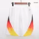 Germany Home Soccer Shorts Euro 2024 - acejersey
