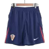 Croatia Away Soccer Shorts Euro 2024 - acejersey