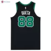 Men's Boston Celtics Neemias Queta #88 Black Swingman Jersey - Statement Edition - acejersey