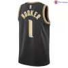 Men's Phoenix Suns Devin Booker #1 Black Select Series Swingman Jersey 2024 - acejersey