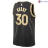 Men's Golden State Warriors Stephen Curry #30 Swingman Jersey - Black Select Series - acejersey