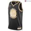 Men's Golden State Warriors Stephen Curry #30 Swingman Jersey - Black Select Series - acejersey