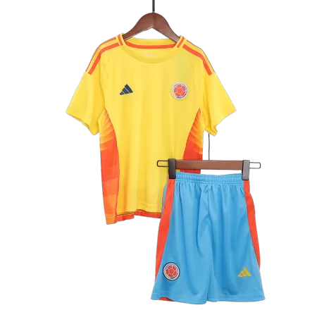 Kid's Colombia Home Jerseys Kit(Jersey+Shorts) Copa América 2024 - acejersey